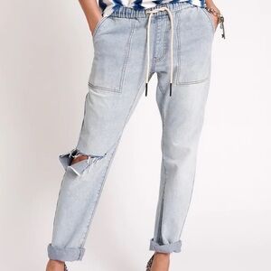 Oneteaspoon Dream Shabbies Drawstring Boyfriend Jean Jogger Streetwear Luxury‎